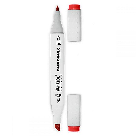 Markere creative 2 capete - ART MARKER IPB 2 CAPETE ROSU CORAL 12 PP915-12 nn