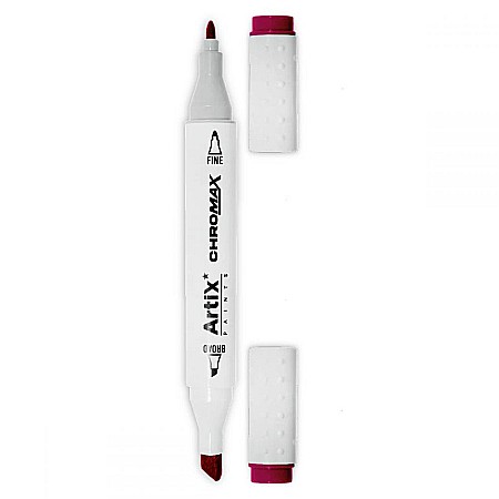 Markere creative 2 capete - ART MARKER IPB 2 CAPETE ROSU INCHIS 2 PP915-2 nn