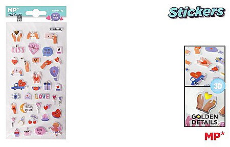 HOBBY - STICKER 3D IPB LOVE PD034-42