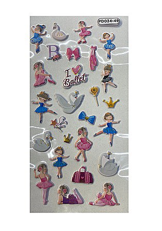 Stickere Decorative - STICKER 3D IPB BALET PD034-49