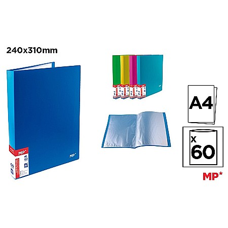 ORGANIZARE SI ARHIVARE - MAPA PREZENTARE A4 PP 60 FOLII CULORI FLUORESCENTE PC315