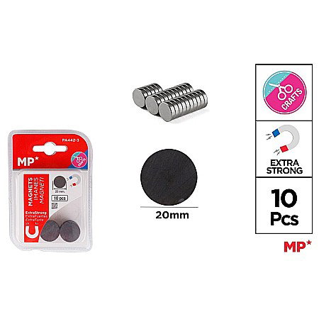 Magneti - MAGNETI IPB 20MM 10/SET PA442-3