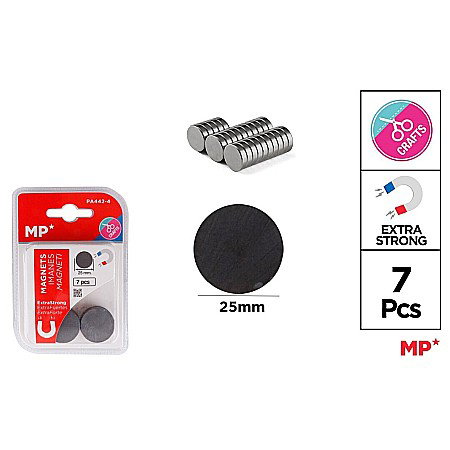 Magneti - MAGNETI IPB 25MM 7/SET PA442-4