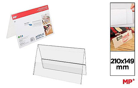 MIJLOACE DE PREZENTARE - SUPORT NUME/PRET IPB 210*149MM DOUA FETE PA966-07