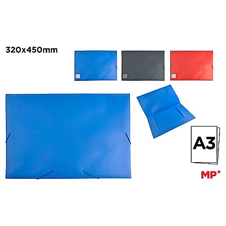 ORGANIZARE SI ARHIVARE - DOSAR PLIC PP A3 IPB CU ELASTIC CULORI ASORTATE PC333
