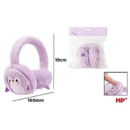 DE SEZON - CASTI PROTECTIE URECHI IPB PENTRU IARNA PLIABILE CU PUF FANTASY FR23006