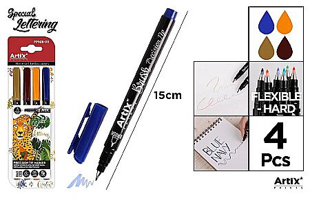 FINE ARTS&GRAPHICS - MARKER IPB VARF PRECIZIE 4/SET CULORI ASORTATE PP928-03
