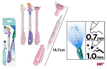 Instrumente pentru scris kids - PIX IPB CU GEL INVIZIBIL LOVE PE260-14