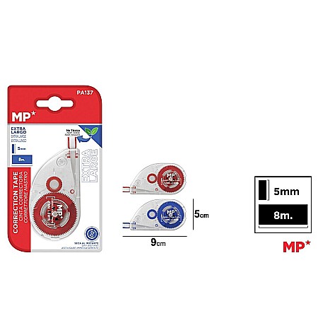 Corector fluid cu pasta corectoare - BANDA CORECTOARE IPB 5MM*8M PA137