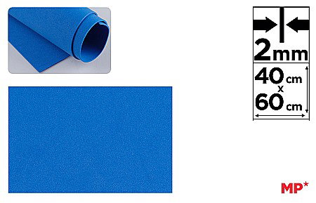 Moosgummi/ Foi Gumate - COALA GUMATA IPB 40*60CM 2MM AZUR PN549