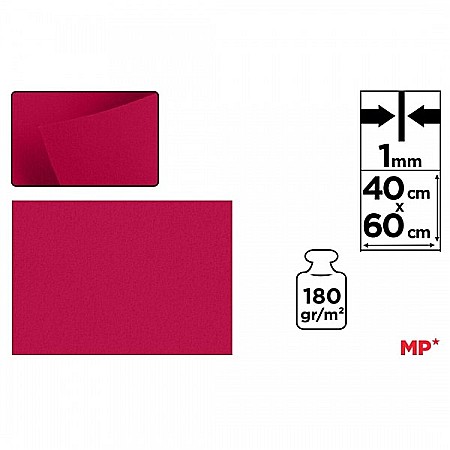 PASLA IPB 40*60CM 1MM BORDO PN670 [1]