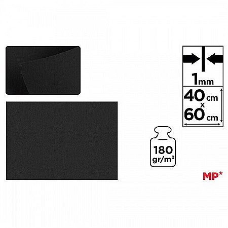 PASLA IPB 40*60CM 1MM NEGRU PN688 [1]
