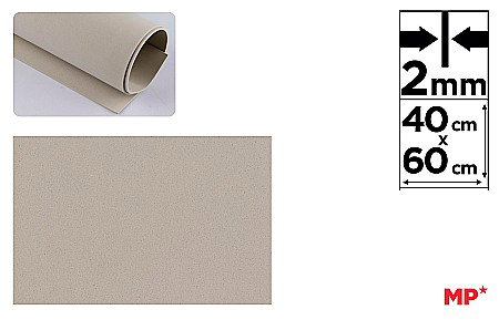 Moosgummi/ Foi Gumate - COALA GUMATA IPB 40*60CM 2MM BEJ PN559