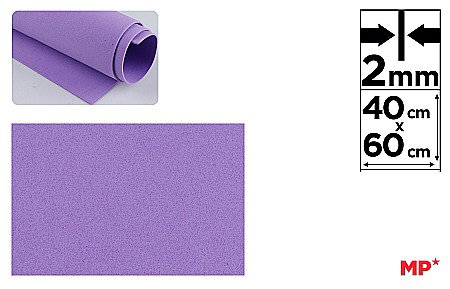 Moosgummi/ Foi Gumate - COALA GUMATA IPB 40*60CM 2MM LILA PN563