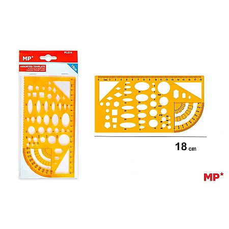 Sabloane - SABLON PLASTIC IPB FORME GEOMETRICE PL014