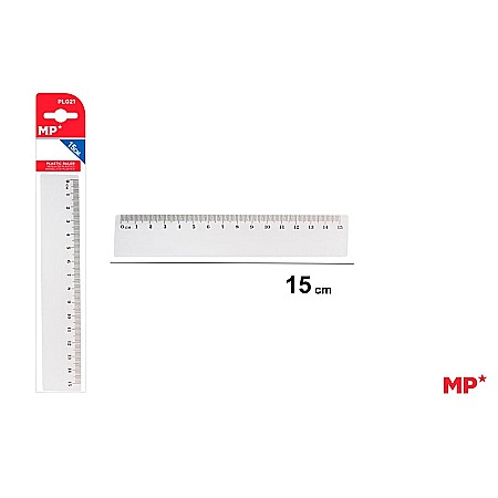 Rigle, echere si raportor plastic - RIGLA IPB 15CM PLASTIC PL021
