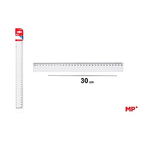 Rigle, echere si raportor plastic - RIGLA IPB 30CM PLASTIC PL023