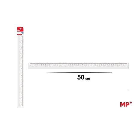 Rigle, echere si raportor plastic - RIGLA IPB 50CM PLASTIC PL025