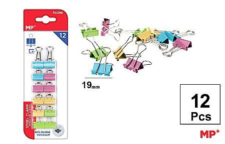 Clips Hartie - CLIPS HARTIE COLOR IPB 19MM 12/SET PA390