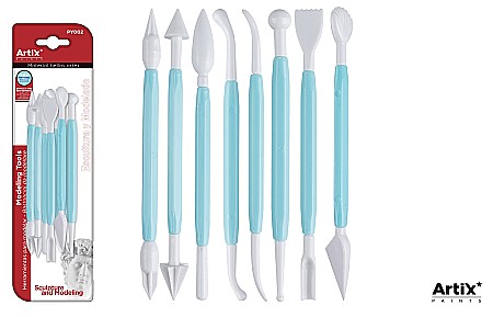 HOBBY - INSTRUMENTE MODELARE IPB PLASTIC 8/SET ALBASTRE PY002