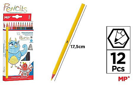 Creioane colorate - CREIOANE COLORATE IPB 12/SET PP802