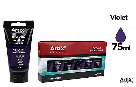 Culori si vopsele acrilice - CULORI ACRILICE IPB 75ML VIOLET PP631-13