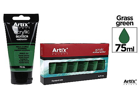 Culori si vopsele acrilice - CULORI ACRILICE IPB 75ML VERDE IARBA PP631-20