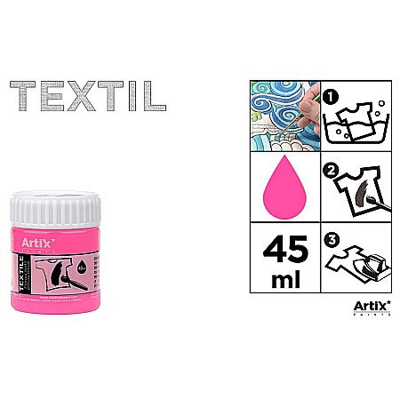 Vopsele pentru textile - VOPSEA TEXTILE IPB 45ml ROZ INCHIS PP651-09