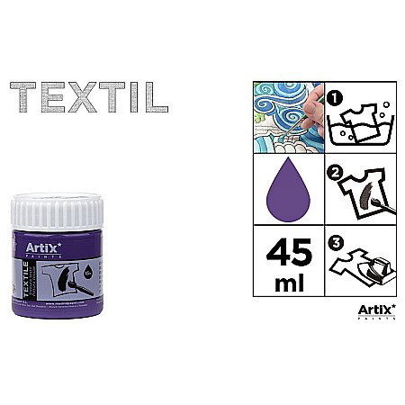 Vopsele pentru textile - VOPSEA TEXTILE IPB 45ml LILA PP651-11