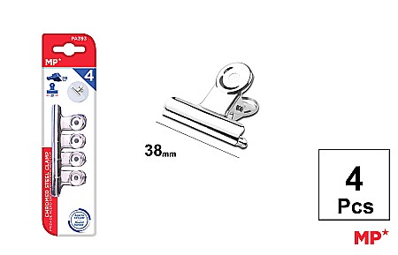 Clips Hartie - CLIPS HARTIE INOX IPB 38MM 4/SET PA393