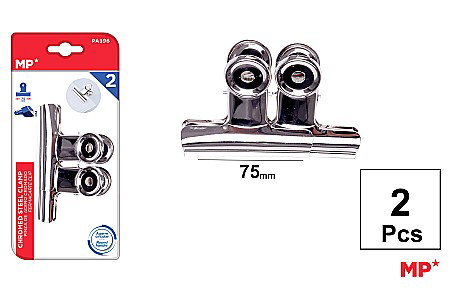 Clips Hartie - CLIPS HARTIE INOX IPB 75MM 2/SET PA396