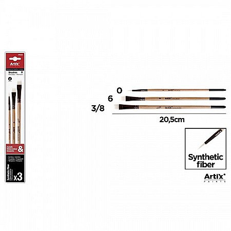 PENSULE IPB PROFESIONALE 3/SET NR.6, 3/8 PLAT, NR.0 ROTUND PP233 [1]