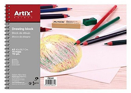 BLOC DESEN IPB A3 ARTIX SPIRA 70 COLI 110GR/M2 PB342 [1]
