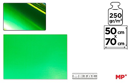 HARTIE PRODUSE DIN HARTIE - CARTON LUCIOS IPB 50*70CM 250GR VERDE PN267