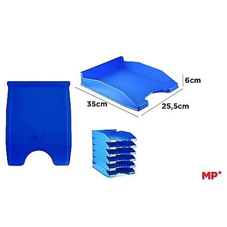 Tavite pentru documente - TAVITA PLASTIC IPB CYAN PO015