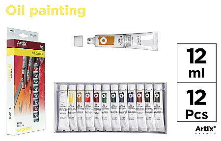 FINE ARTS&GRAPHICS - CULORI ULEI IPB 12ML 12/SET PP174