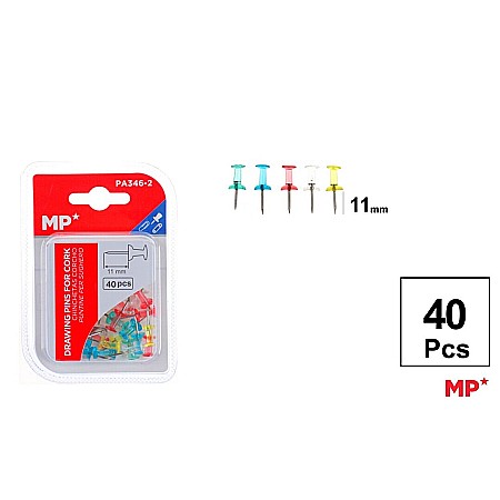 Accesorii Table - PIONEZE PANOU PLUTA IPB COLOR TRANSLUCID 40/SET 11MM PA346-2
