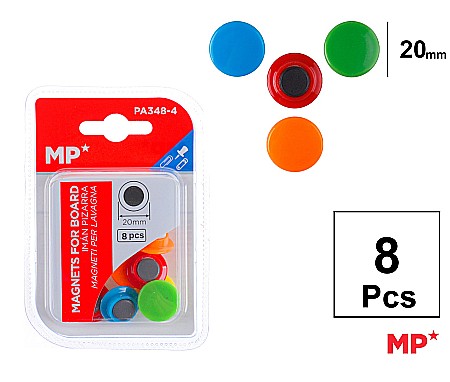 MIJLOACE DE PREZENTARE - MAGNETI IPB 20MM 8/SET PA348-4