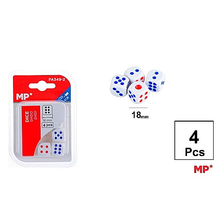 Jocuri Educative si Puzzle-uri - ZARURI IPB PENTRU JOCURI DE SOCIETATE 18MM 4/SET PA349-2