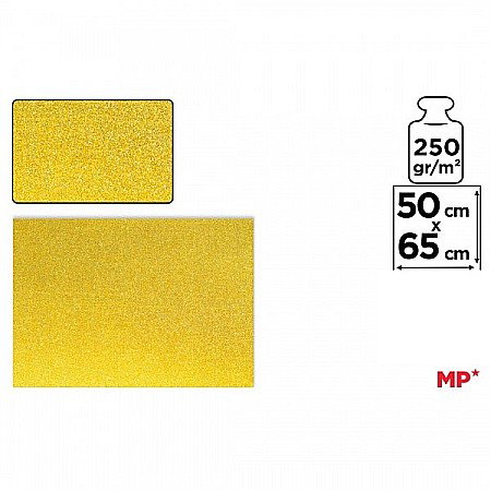 DE SEZON - CARTON GLITTER IPB 50*70CM 250GR AURIU PN271
