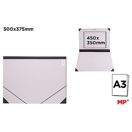ORGANIZARE SI ARHIVARE - MAPA CARTON IPB A3 CU ELASTIC PC072