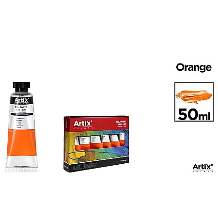FINE ARTS&GRAPHICS - CULORI ULEI EXPERT 50ml PORTOCALIU PP645-08