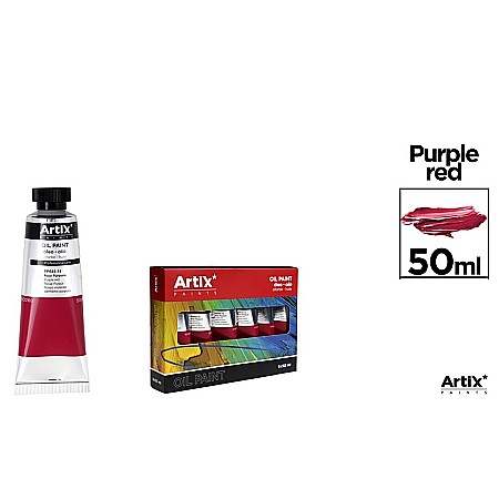 FINE ARTS&GRAPHICS - CULORI ULEI EXPERT 50ml ROSU PURPURIU PP645-14