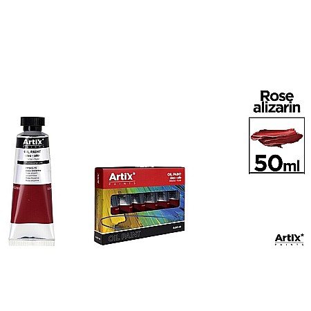 Culori in ulei - CULORI ULEI EXPERT 50ml ROSU INCHIS PP645-15