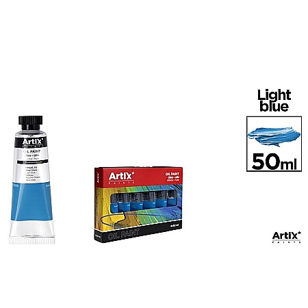 FINE ARTS&GRAPHICS - CULORI ULEI EXPERT 50ml ALBASTRU DESCHIS PP645-18