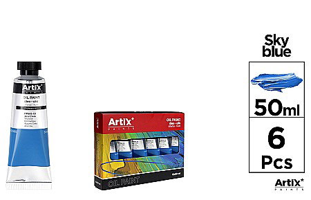 FINE ARTS&GRAPHICS - CULORI ULEI EXPERT 50ml SKY BLUE PP645-19
