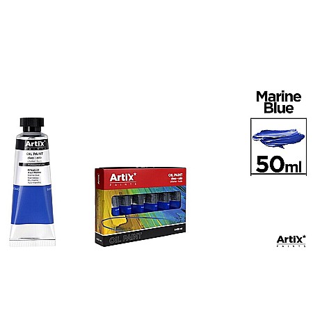 Culori in ulei - CULORI ULEI EXPERT 50ml ALBASTRU INCHIS PP645-21