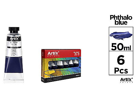 FINE ARTS&GRAPHICS - CULORI ULEI EXPERT 50ml ALBASTRU PHTHALO PP645-22