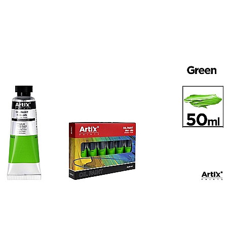FINE ARTS&GRAPHICS - CULORI ULEI EXPERT 50ml VERDE DESCHIS PP645-26
