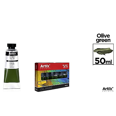Culori in ulei - CULORI ULEI EXPERT 50ml VERDE MASLINA  PP645-32